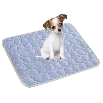 

Summer Cooling Mat Small Large Cat Cushion Summer Keep Cool Bed Gel Pet Cooling Mat Pet Ice Pad Dog cats Teddy Mattress Mat