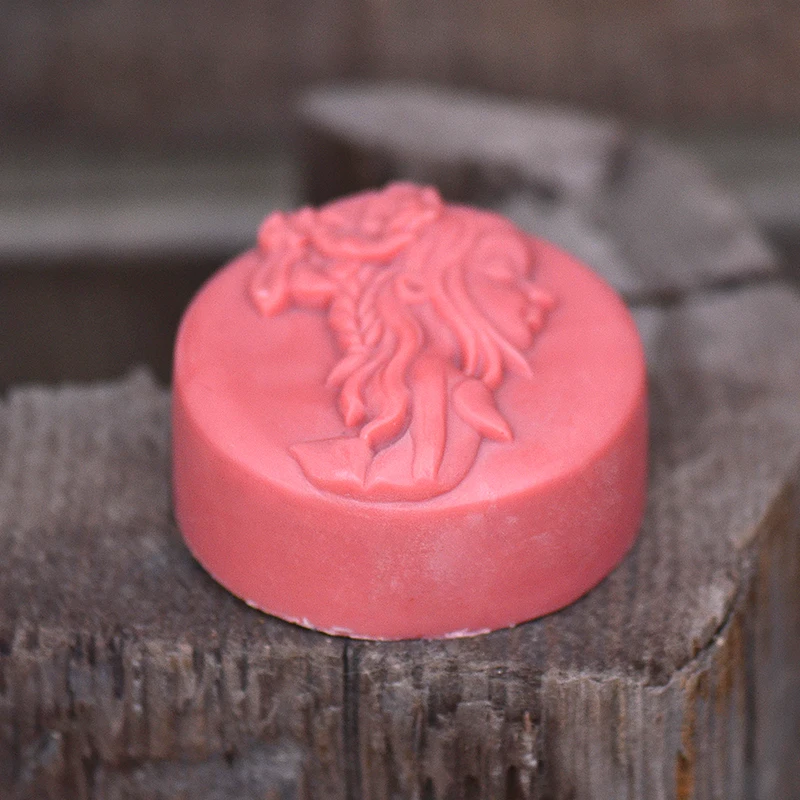 Mori Girl Силиконовые формы для мыла круглый натуральный ручной работы для ванной бомба шоколадные конфеты плесень