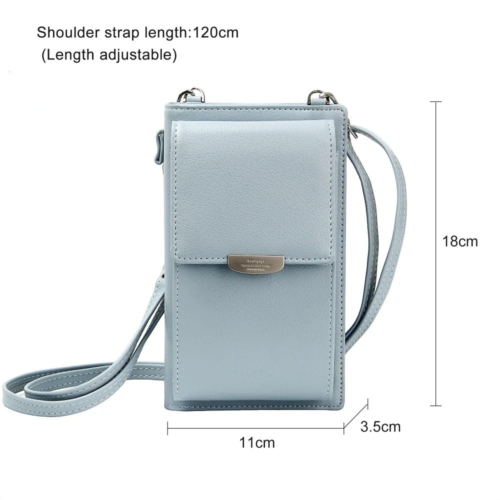 بو الجلود هاتف محمول محفظة حاملي بطاقات الائتمان طويل حافظة نقود للنساء عارضة السيدات رفرف حقيبة كتف Crossbody أكياس بو الجلود هاتف محمول محفظة حاملي بطاقات الائتمان طويل حافظة نقود للنساء عارضة السيدات رفرف حقيبة كتف Crossbody أكياس