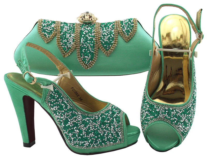 FGT002 BABY GREEN SIZE 38-42 HEEL 12CM 1.12KG 205
