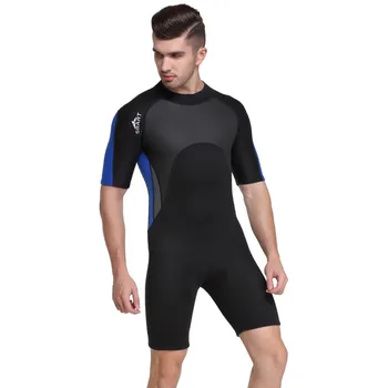 

2mm Neoprene+Nylon Swim Wetsuits Short Sleeved women's and Men's Jellyfish Snorkeling Wetsuits Sun Protection Fast Dry Wetsuits