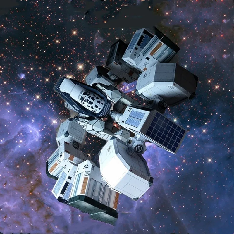 

Interstellar Endurance Paper 3D DIY Model Puzzle Miniature Scale Building Kits Toy Adult Hobby Academia