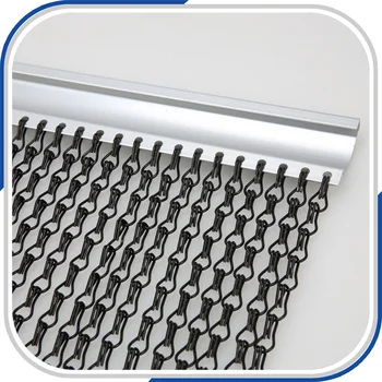

Non-fading aluminum chain curtain