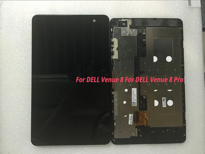 

LCD Display With Touch Digitizer Assembly For DELL Venue 8 Pro Win 8.1 5468W FPC-1 with frame