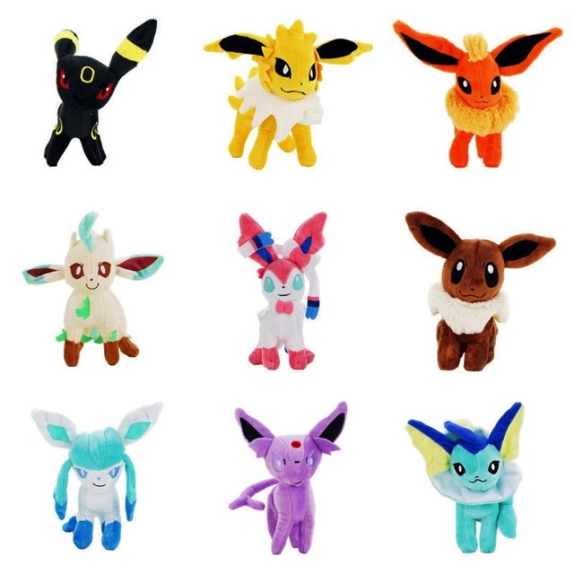9Styles 22CM Stand Eevee Sylveon Espeon Flareon Umbreon