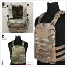 Emerson CP стиль легкий AVS Жилет Охотничий ткань AVS жилет адаптивный жилет боевое снаряжение для страйкбола мультикам черный AOR1 AOR2 KH FG