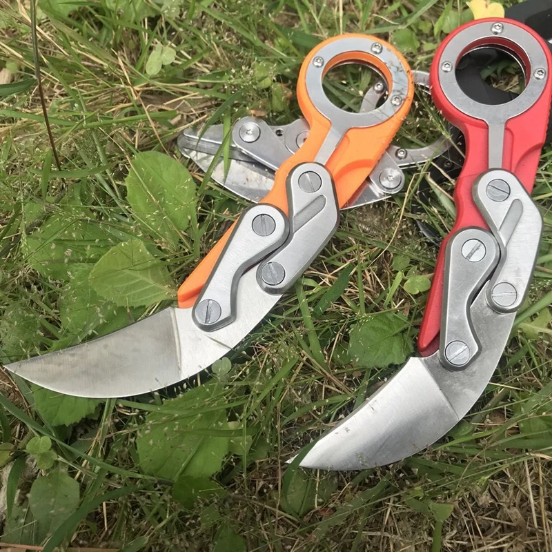 Кемпинг портативный открытый охотничий механический складной нож Karambit коготь
