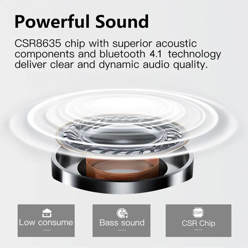 A7 Bluetooth гарнитура Беспроводной наушники Водонепроницаемый спортивные Bass мини