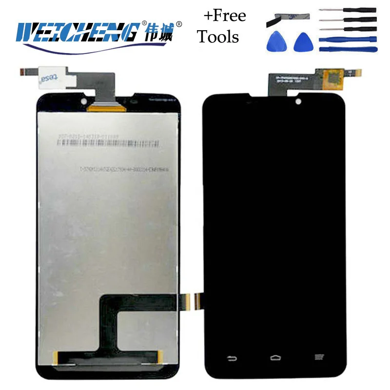 

WEICEHNG For ZTE V9815 LCD Display +Touch Screen Assembly For ZTE n9520 lcd Grand Memo N5 U5 LCD+free tools
