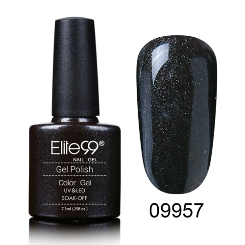 Elite99 7,3 мл замачиваемый лак для ногтей долговечный чистый цветной Гель-лак для ногтей, вылеченный УФ светодиодный Полупостоянный лак для ногтей - Цвет: 09957