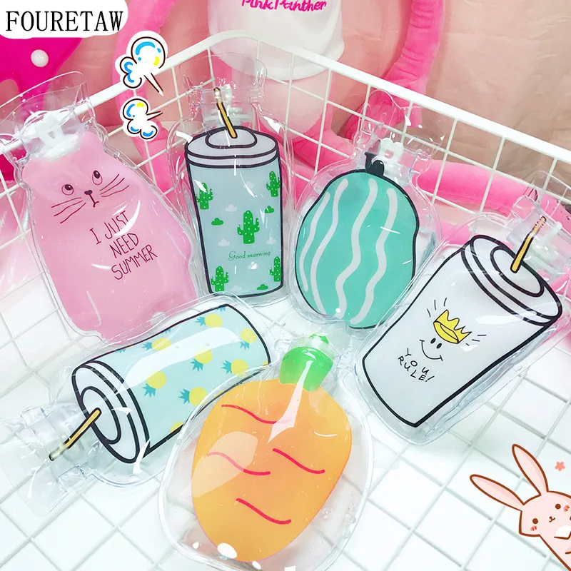FOURETAW творческий милый мультфильм животных Медведь Cat кактус фруктов Фламинго