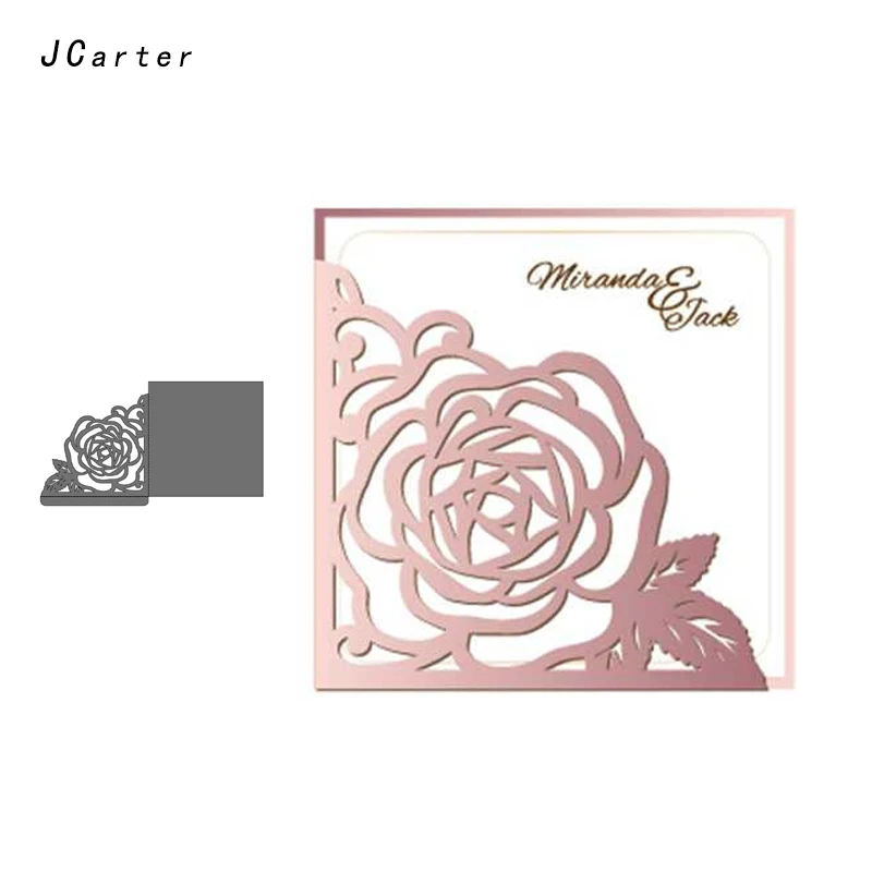 

JC 2019 Metal Cutting Dies Craft Cut Die Stencil Square Lace Edge Frame 3D Dies Scrapbook DIY Handmade Album Paper Cards Decor