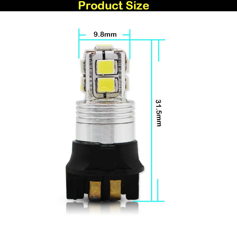 2) ксенон белый 36SMD-3014 PW24W PWY24W светодиодный лампы для Audi BMW peugeot Volvo VW указатели поворота или дневные ходовые огни