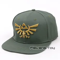 Легенда о Zelda вышивка логотипа Бейсбол Snapback Кепки s Шапки Повседневное регулируемый зеленая шляпа от солнца Кепки