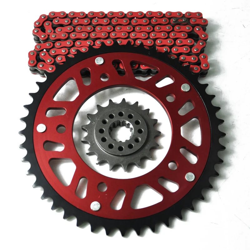 525 Motorcycle Complete Chain Set Front Rear Sprocket For Honda CB600