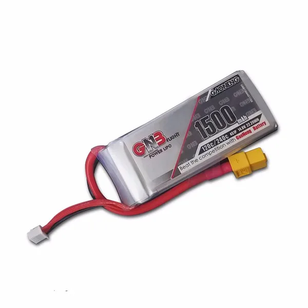 Горячая Распродажа Gaoneng GNB 14,8 V 1500mAh 4S 120C/240C аккумуляторная батарея Lipo для FPV RC квадрокоптера Гоночная рама DIY