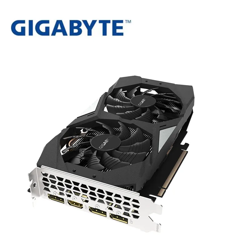 Полный новый Gigabyte GTX1660TI 6G Wind Magic / GAMING OC GDDR6 графика настольный компьютер Инди