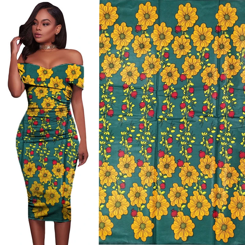 flower material style