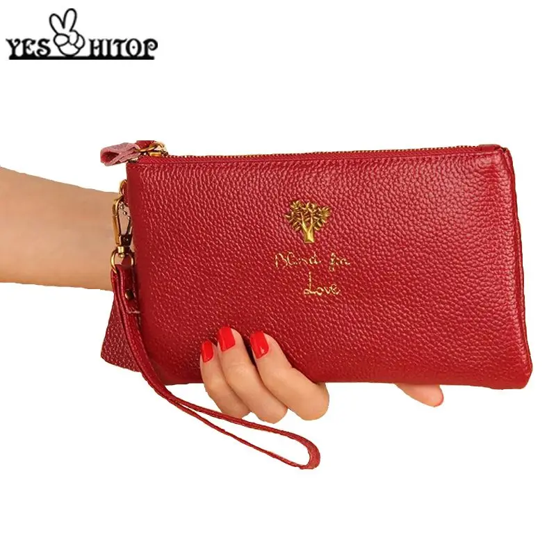 

genuine leather womens wallets and purses ladies handbags 2019
