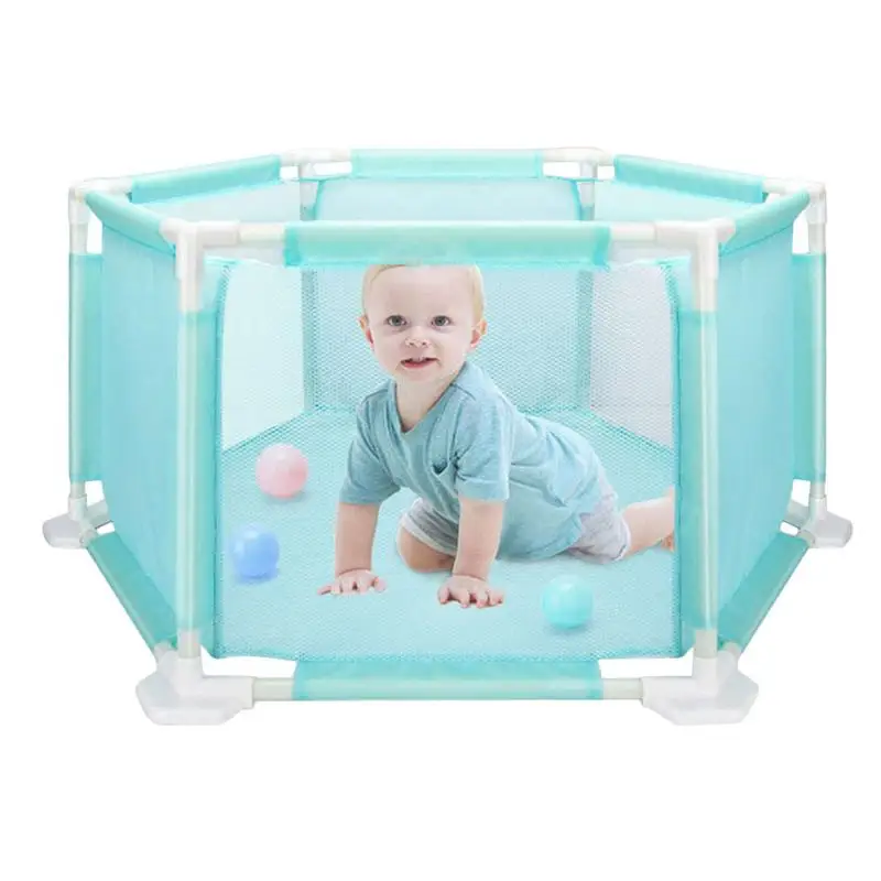  Children's Hexagonal Playpen Playard Toys Washable Ocean Ball Pool Set For Babies/Toddler/Newborn/I