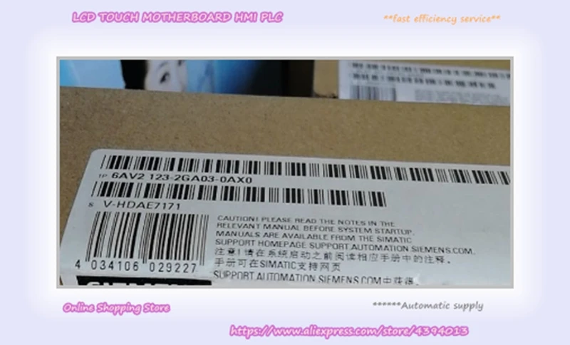

KTP700 6AV2 123 6AV2123-2GA03-0AX0 6AV2 123-2GA03-0AX0 KTP900 6AV2123 6AV2 123-2JB03-0AX0 6AV2123-2JB03-0AX0 New Original HMI