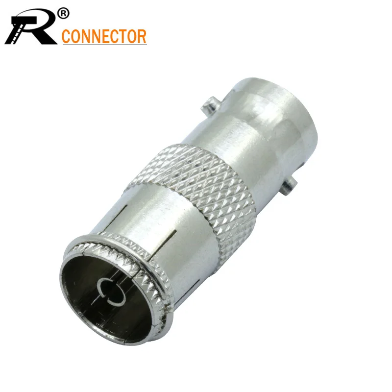 

3pcs BNC female jack to IEC PAL DVB-T TV male plug RF connector