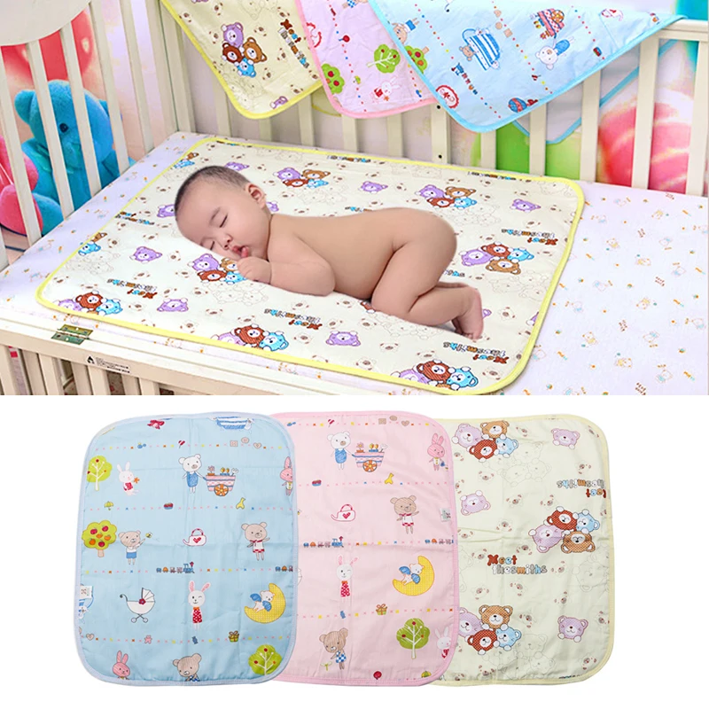 

Baby Infant Nappy Urine Mat Kid Waterproof Bedding Changing Diaper Cover Pad
