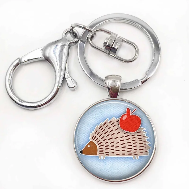 10silver keychain.