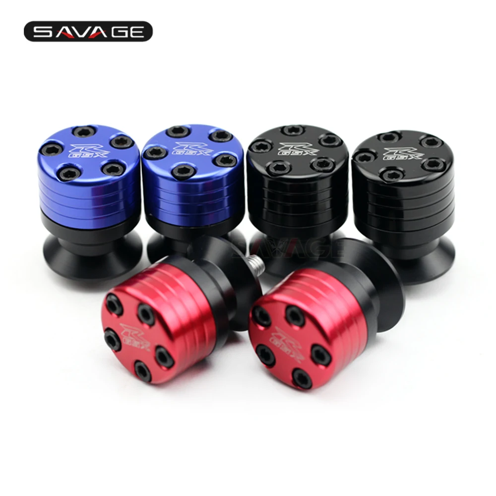 S  GSX-R LOGO Rear Swingarm Spools Protector (4)