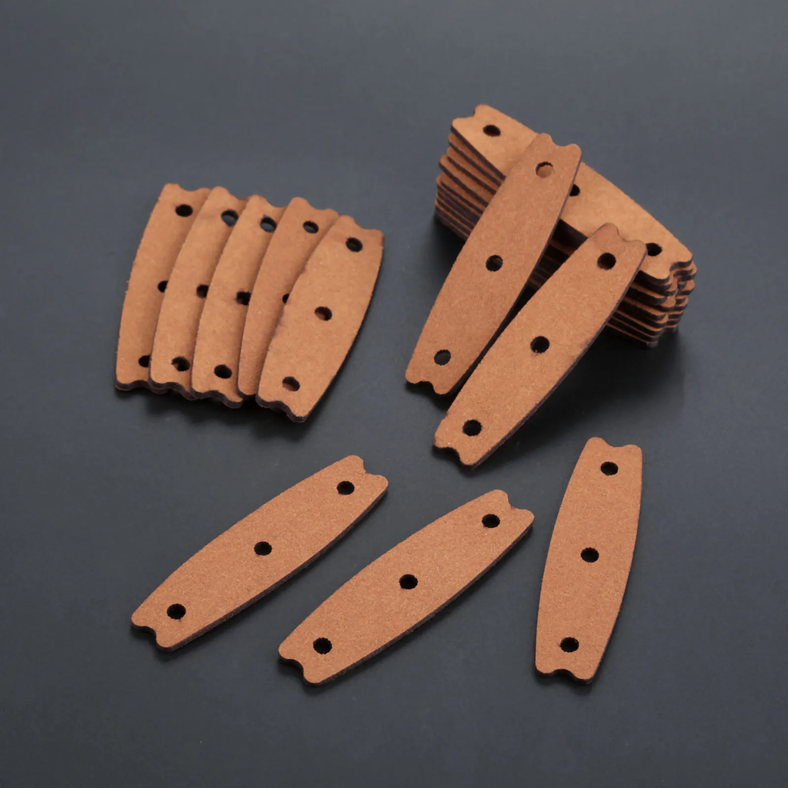 20 Pcs Hunting Microfiber Leather Slingshot Pouches Pouch For Outdoor