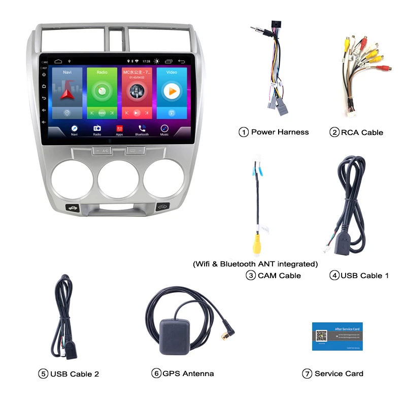 Excellent Car Android 8.1 Multimedia Player for Honda CITY 2008-2014 GPS Navigation Device USB bluetooth steering wheel control support 4 Excellent Car Android 8.1 Multimedia Player for Honda CITY 2008-2014 GPS Navigation Device USB bluetooth steering wheel control support 4