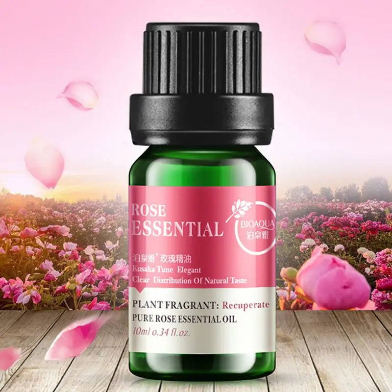 Растительные цветы эфирное масло натуральный Терапевтический класс увлажняющие масла Лаванда Розовый чай дерево