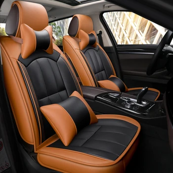 

Front+Rear Car Seat Cover for ACURA CDX ILX LEGEND MDX RDX RL RLX TL TLX TSX ZDX Alfa Romeo 159 Giulia Stelvio Car accessories