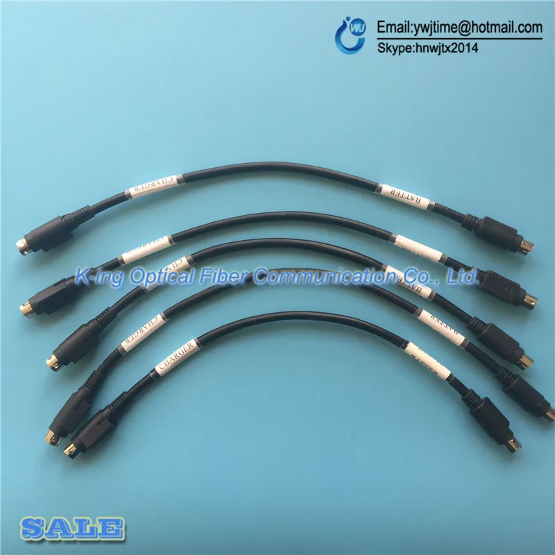 

5PS Fujikura FSM-50S FSM-50R FSM-17S fsm-17R Optical fiber fusion splicer battery charger DCC-10 Battery charging line