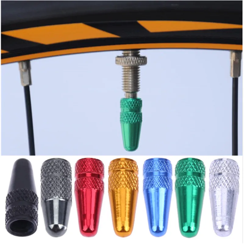 

5pcs Bicycle Wheel Tire Covered Protector Road MTB French Tyre Dustproof Bike Presta Valve Cap Accessories