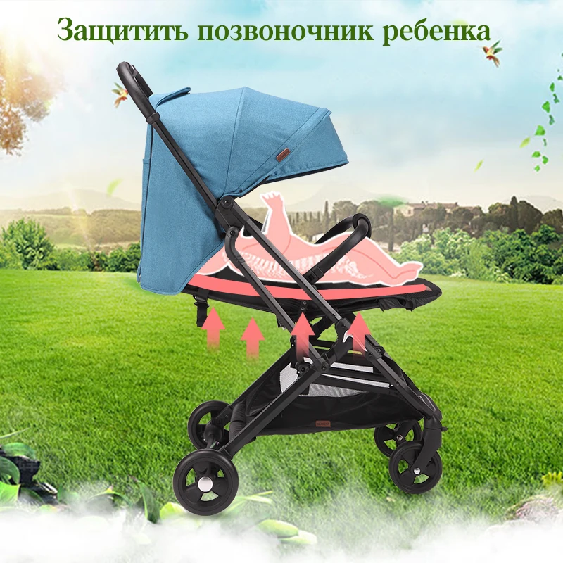  Dearest Baby stroller 2019 new kinderwagen can sit and fold portable baby stroller light stroller L