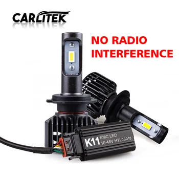 

CARLitek Bombillas Para Led H7 No Radio Interference Mini Car Headlight CSP 16000LM Auto Headlamp Bulb 6500K Car Accessories
