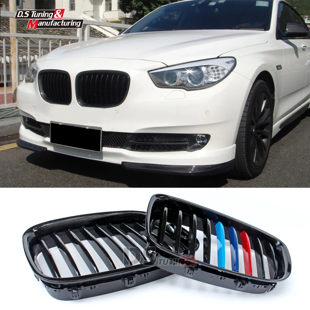 

5 Series GT F07 Front bumper Kidney Grill For BMW F07 ABS / Carbon fiber Grille Mesh Gloss Black M Color