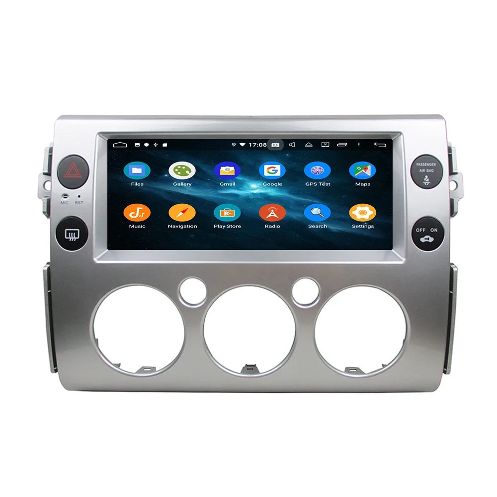Flash Deal DSP Android 9 Car GPS navigation For TOYOTA FJ cruiser 2007-2017 multimedia DVD player head unit radio tape recorder auto stereo 1