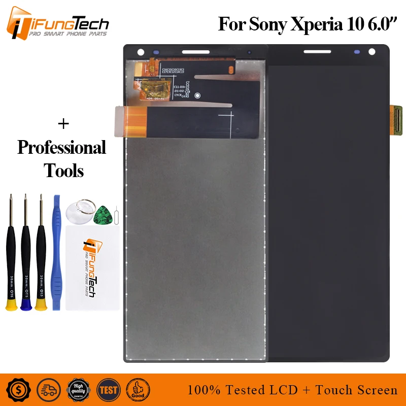 

6.0" A++ LCD for Sony xperia 10 I3123 I3113 I4113 I4193 LCD+touch screen digitizer instead for Sony Xperia 10 LCD repair parts