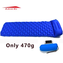 Наружная надувная подушка, спальный мешок, коврик, быстрое наполнение, влагостойкий, походный коврик с подушкой, спальный коврик, 470 г