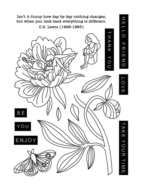 

flower Transparent Clear Stamps for DIY Scrapbooking/Card Making/Kids Christmas Fun Decoration Supplies