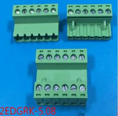 

10sets Solderless pluggable terminals KF2EDG5.08-2p/3p/4p/5p/6p/7p/8p/9p/10p/11p/12p/14p/16p Pitch 5.08MM Butt-type plug-in