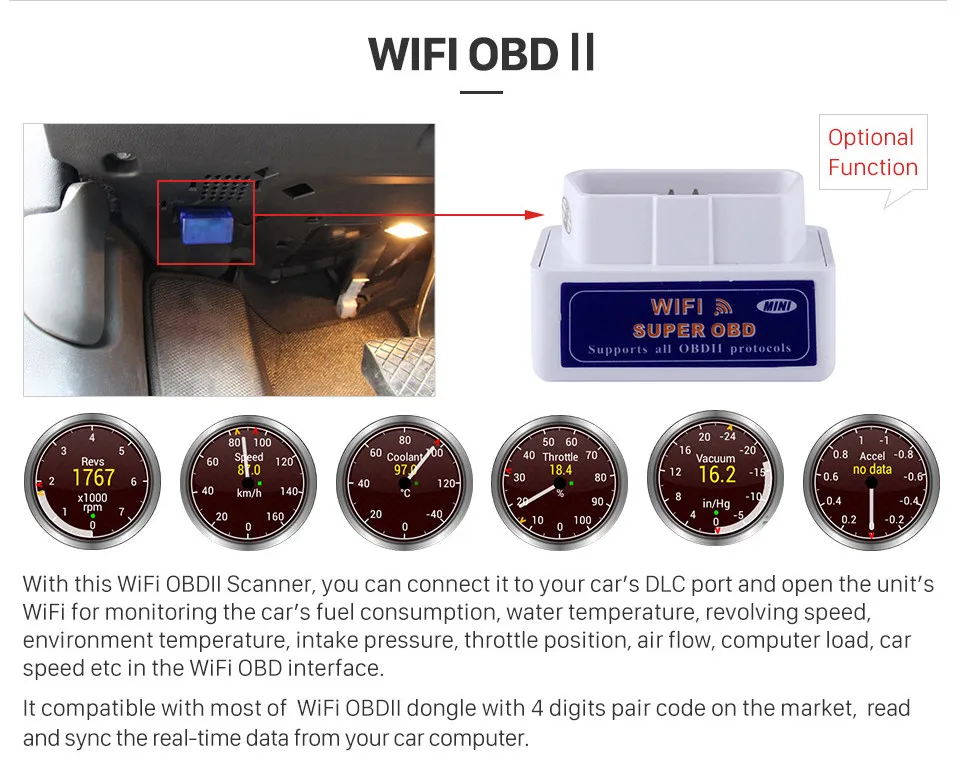 Sale Harfey 2Din Android 8.1 For Toyota Vellfire ANH20 Ford Focus Exi AT 2004-2011 Multimedia radio player GPS NAVIGATION 18