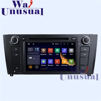 

7 Inch Android 7.1 Car DVD Player for BMW 1 Series E81 E82 I20 Auto Manual air condition with GPS BT WIFI Quad Core 16G Maps