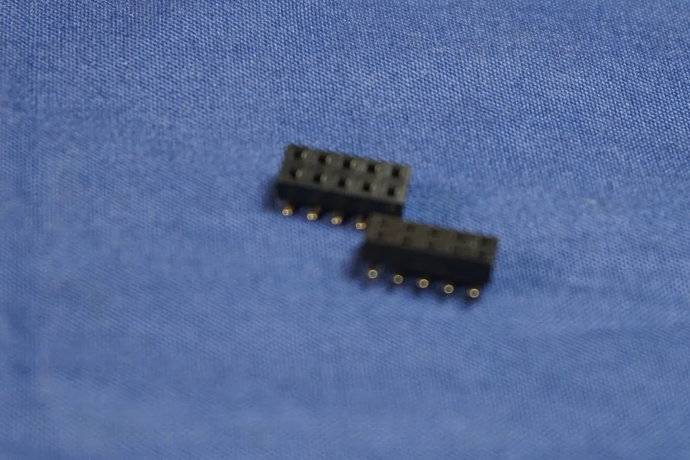 10 шт. 0 079 &quot2 мм 2x5 Pin гнездо для заголовка PCB Низкий профиль высота 2 20