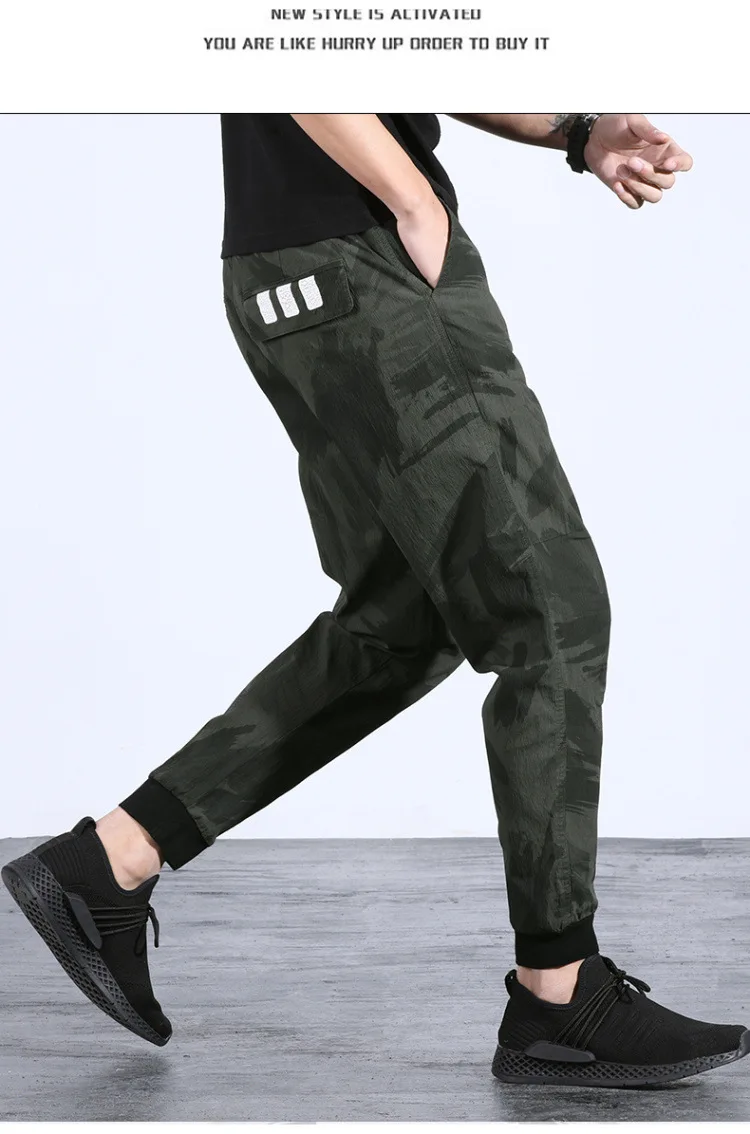 Мужские походные Мужские штаны тактический брюки для девочек стиль милитари мужские повседневное Jogger Camo уличная мешковатые шаровары