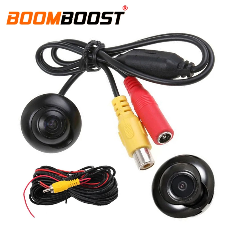 

HD 138 degree wide angle 22.5mm drilling night vision universal car rear view reverse parking camera 360 degree Rotation camera