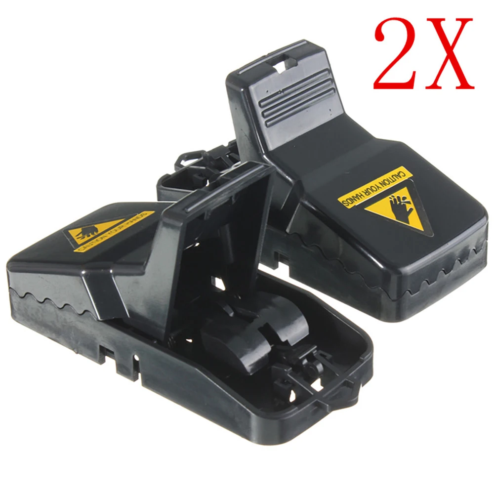 

2Pcs High Qulity Reusable Rat Catching Mice Mouse Traps Mousetrap Bait Snap Spring Rodent Catcher Pest Control
