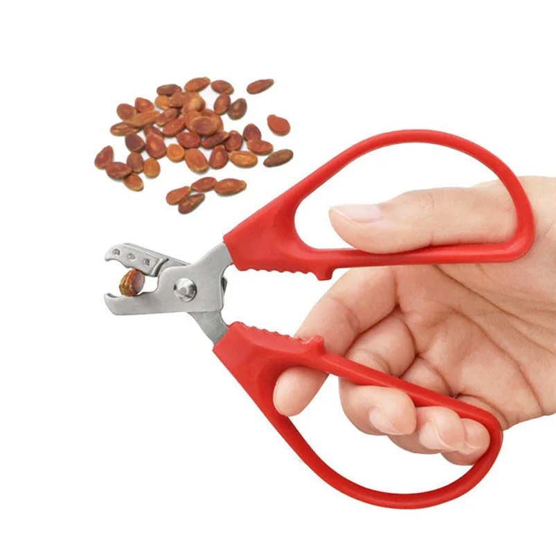 Stainless Steel Nut Shell Opener Cracker Seed Pistachio Sheller Opener Peeling Pliers Home Kitchen Tool Decor 40MR2801